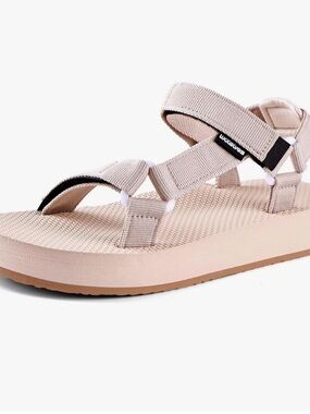 WateLves women’s teva style platform hiking water sandals